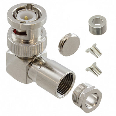 000-33275 by Amphenol RF - CONNECTOR BNC PLUG R/A 50 OHM SOLDER