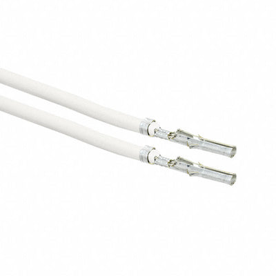 0002061101-08-W9-D by Molex - 8"" PRE-CRIMP A2103 WHITE