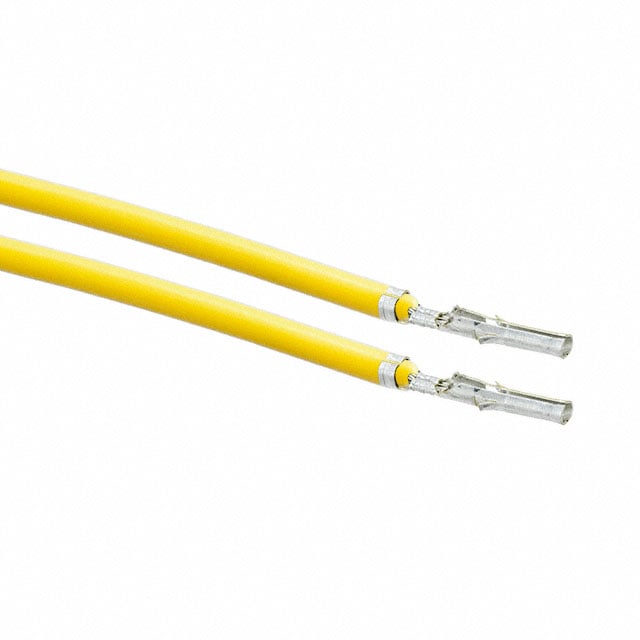 0002061101-05-Y2-D by Molex - 5"" PRE-CRIMP A2101 YELLOW