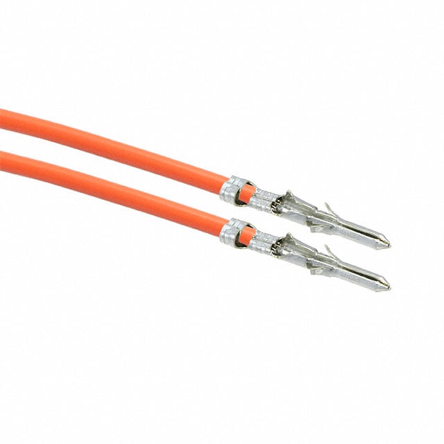 0002062101-10-A0-D by Molex - 10"" PRE-CRIMP A2102 ORANGE