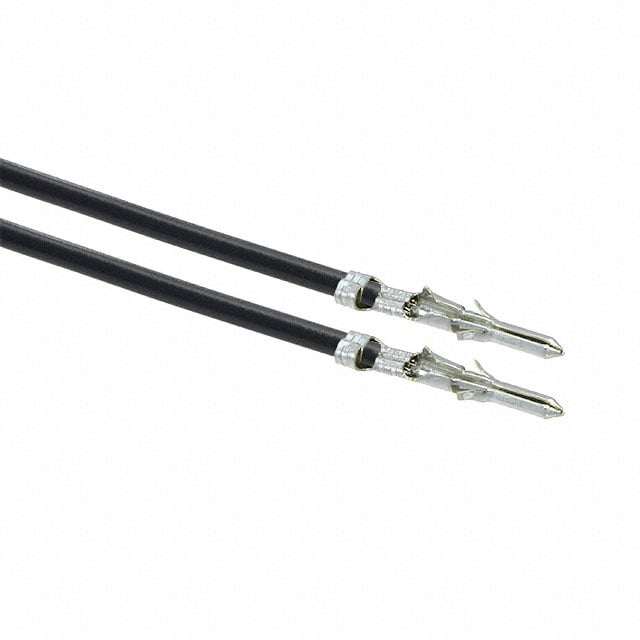 0002062101-10-B2-D by Molex - 10"" PRE-CRIMP A2101 BLACK