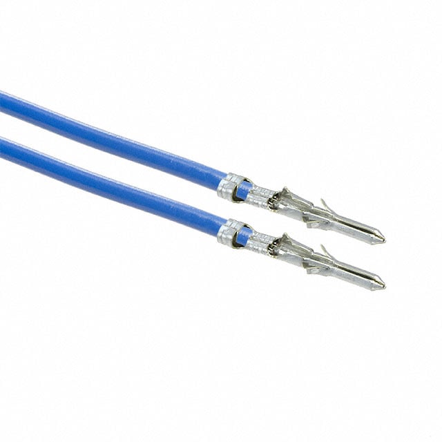 0002062101-05-L0-D by Molex - 5"" PRE-CRIMP A2102 BLUE
