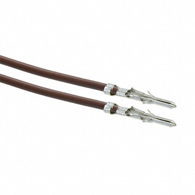 0002062101-08-N4-D by Molex - 8"" PRE-CRIMP A3070 BROWN
