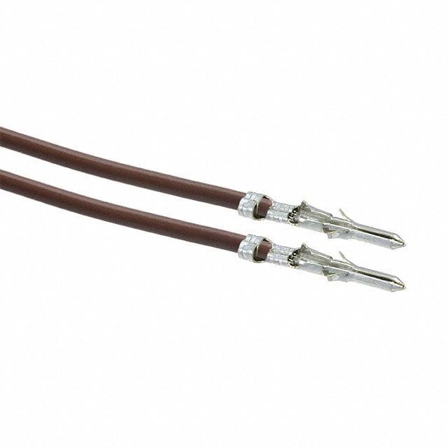 0002062101-05-N0-D by Molex - 5"" PRE-CRIMP A2102 BROWN