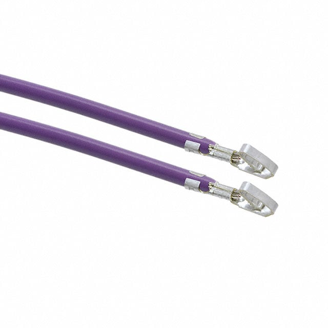0008500113-03-V8-D by Molex - 3"" PRE-CRIMP A3048 VIOLET