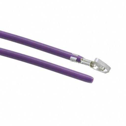 0008500113-04-V6 by Molex - 4"" PRE-CRIMP A3049 VIOLET
