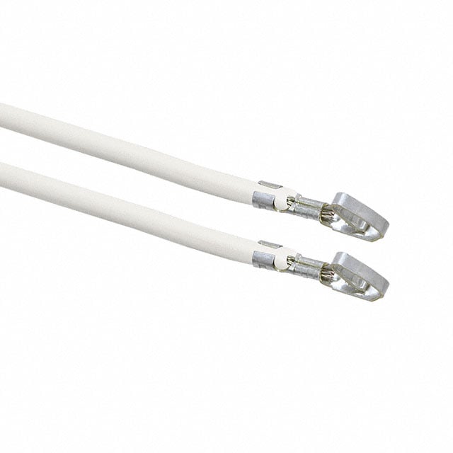 0008500113-08-W1-D by Molex - 8"" PRE-CRIMP A3047 WHITE