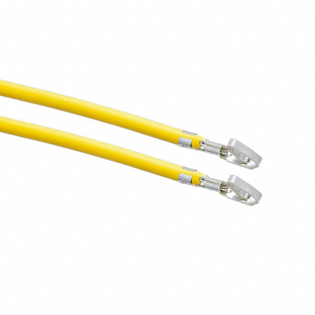 0008500113-12-Y6-D by Molex - 12"" PRE-CRIMP A3049 YELLOW