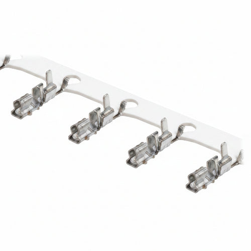 Three silver metal wall hooks with white plastic sleeves, shown against a plain white background.