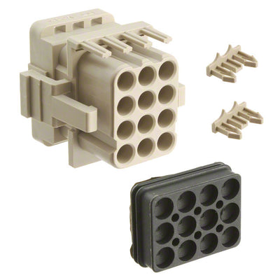 VRPC-12S-67 by ITT Cannon, LLC - CONNECTOR PLUG HSG 12POS 6.00MM