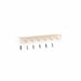 0010101061 by Molex - CONNECTOR RECPT 6POS 0.2 TIN EDGE MNT