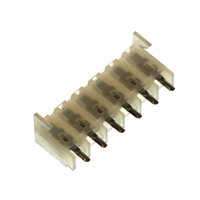 0010101063 by Molex - CONNECTOR RECPT 6POS 0.2 TIN PCB
