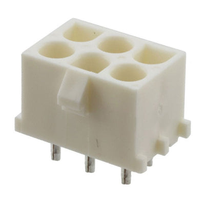 0010845060 by Molex - CONNECTOR HEADER VERT 6POS 6.35MM