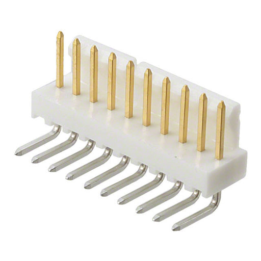 0022122104 by Molex - CONNECTOR HEADER R/A 10POS 2.54MM