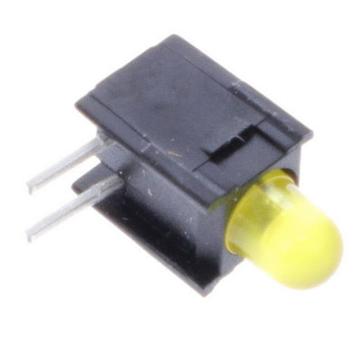 0035.9640.7 by SCHURTER Inc. - HOLDER W/LED 3MM YELLOW R/A SGL