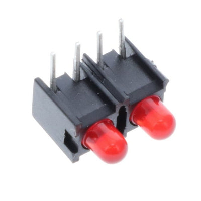 0035.9641.1 by SCHURTER Inc. - HOLDER W/LED 3MM RED RT ANG SGL