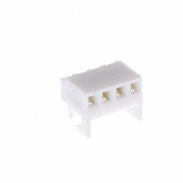 0038001334 by Molex - CONNECTOR RECPT 4POS 0.1 TIN EDGE MNT