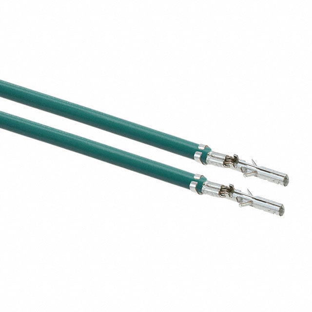 0039000038-04-G0-D by Molex - 4"" PRE-CRIMP A2040 GREEN