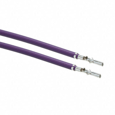 0039000038-12-V4-D by Molex - 12"" PRE-CRIMP A2015 VIOLET
