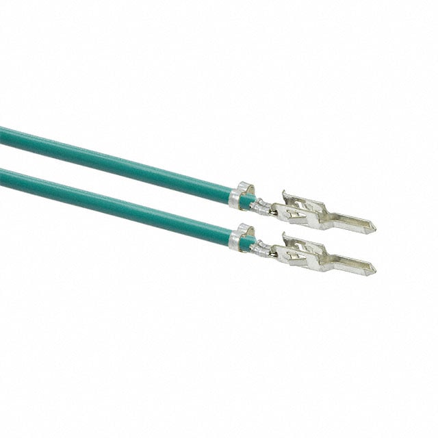0039000040-12-G4-D by Molex - 12"" PRE-CRIMP A2015 GREEN