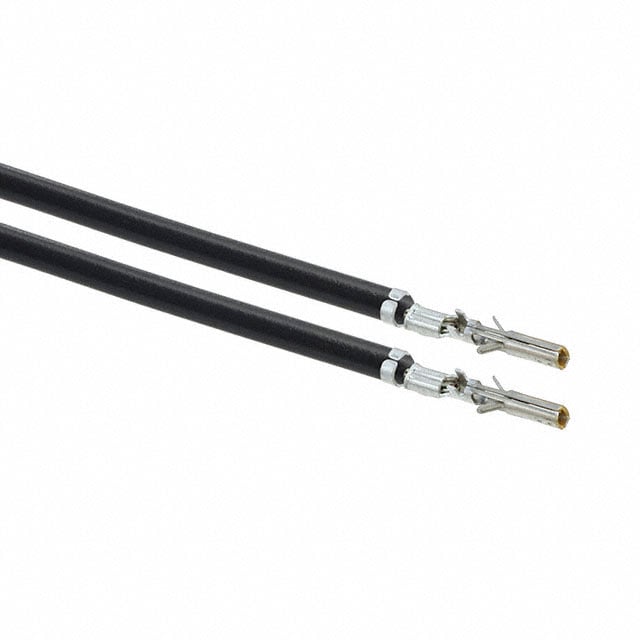 0039000181-04-B0-D by Molex - 4"" PRE-CRIMP A2040 BLACK