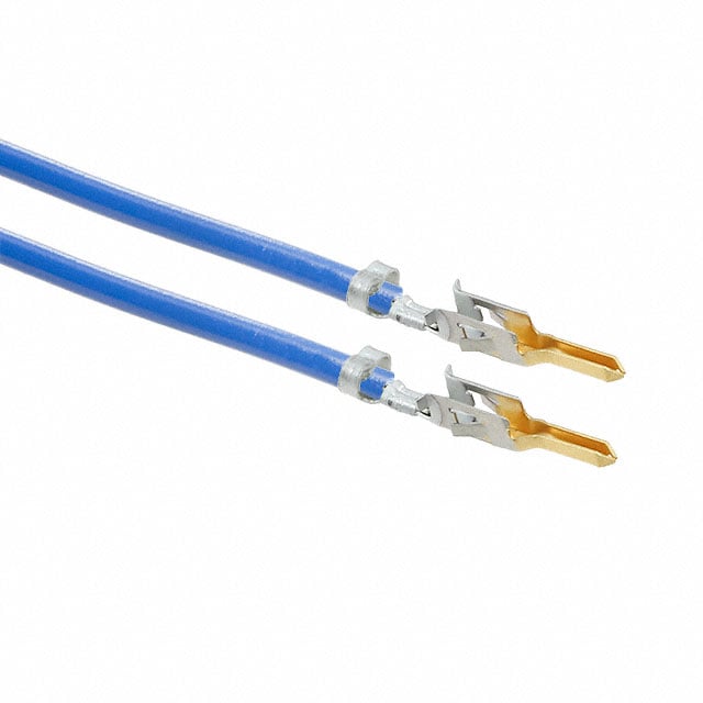 0039000219-12-L4-D by Molex - 12"" PRE-CRIMP A2015 BLUE