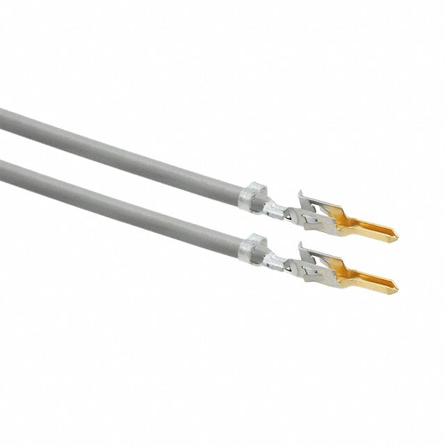 0039000219-02-S4-D by Molex - 2"" PRE-CRIMP A2015 SLATE