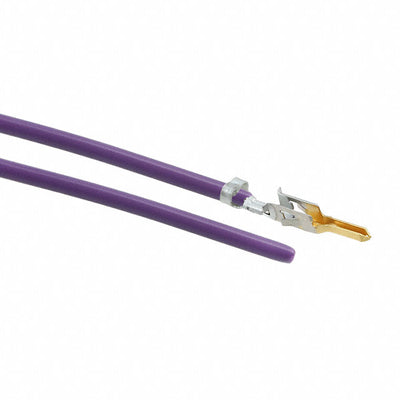 0039000219-02-V2 by Molex - 2"" PRE-CRIMP A2016 VIOLET