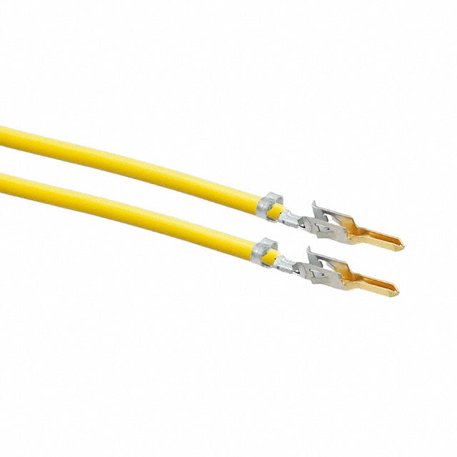 0039000219-12-Y0-D by Molex - 12"" PRE-CRIMP A2040 YELLOW