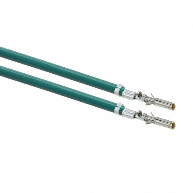0039000428-04-G2-D by Molex - 4"" PRE-CRIMP A2016 GREEN