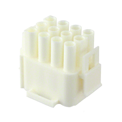 0050841125 by Molex - CONNECTOR PLUG HSG 12POS WHITE