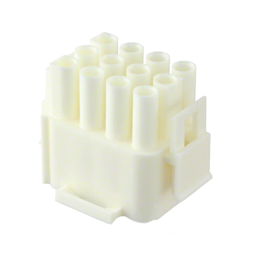 0050841125 by Molex - CONNECTOR PLUG HSG 12POS WHITE