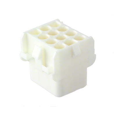 0050842122 by Molex - CONNECTOR RECPT HSG 12POS WHITE