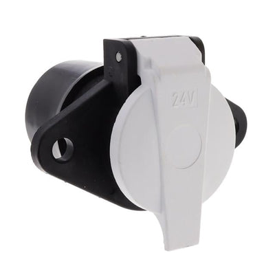 00586198 by Littelfuse Inc. - SOCKET 24V.S-7P PL. SCREW TERM.
