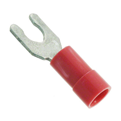0190990010 by Molex - CONNECTOR SPADE TERM 18-22AWG #6 RED