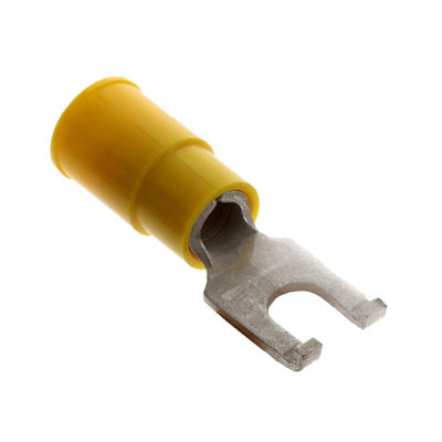 0191210048 by Molex - CONNECTOR SPADE TERM 10-12AWG #8 YEL