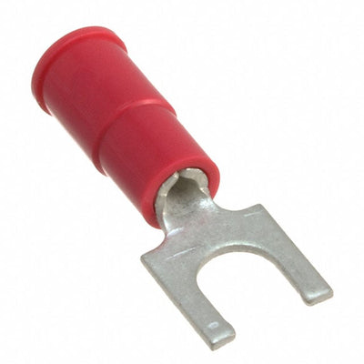 0191300006 by Molex - CONNECTOR SPADE TERM 18-22AWG #8 RED