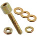 D2041839 by ITT Cannon, LLC - SCREW LOCK FEMALE PANEL MNT 4-40