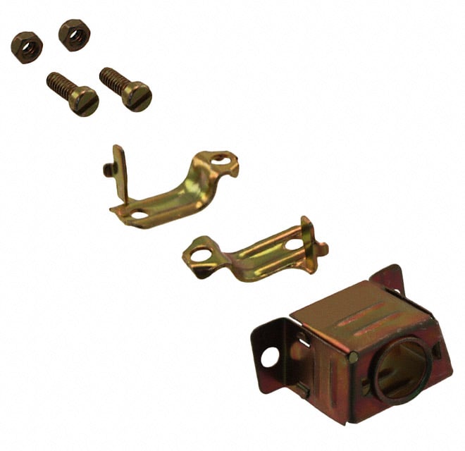 DE24657 by ITT Cannon, LLC - CONNECTOR BACKSHELL 9POS 180DEG