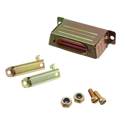 DB24659 by ITT Cannon, LLC - CONNECTOR BACKSHELL 25POS 180DEG SHLD