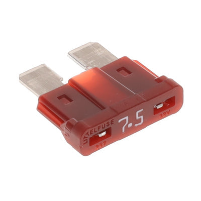028707.5U by Littelfuse Inc. - FUSE AUTO 7.5A 32VDC BLADE ATO