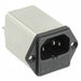 02BEEG3F by Delta Electronics - PWR ENT MOD RCPT IEC320-C14 PNL