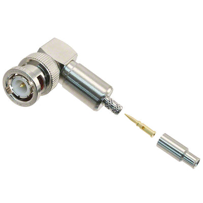 031-316-RFX by Amphenol RF - CONNECTOR BNC PLUG R/A 50 OHM CRIMP