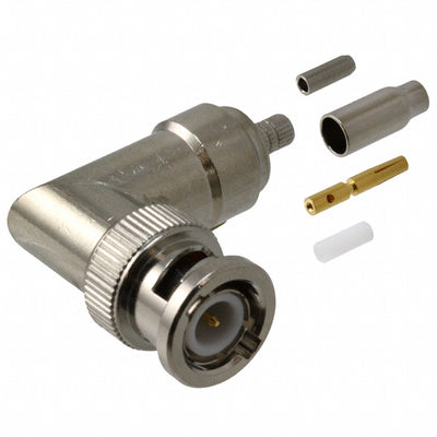031-316 by Amphenol RF - CONNECTOR BNC PLUG R/A 50 OHM CRIMP