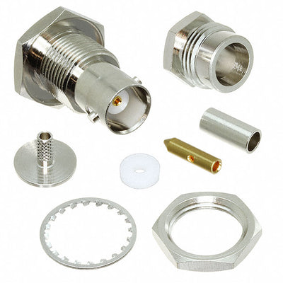 031-6332 by Amphenol RF - CONNECTOR BNC JACK STR 50 OHM CRIMP