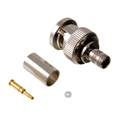 031-6861 by Amphenol RF - BNC STRAIGHT CRIMP PLUG FOR LMR-