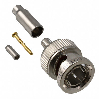 031-80106 by Amphenol RF - CONNECTOR BNC PLUG STR 75 OHM CRIMP