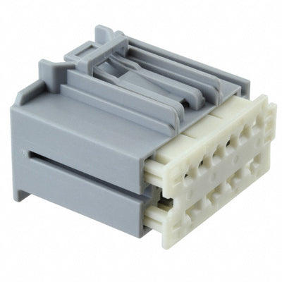 0313721100 by Molex - CONNECTOR RECPT HSG 10POS HYB GRAY