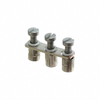 0336500000 by Weidmuller - JUMPER TERM BLK 3POS SCREW-IN