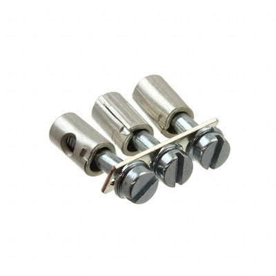 0337100000 by Weidmuller - JUMPER TERM BLK 3POS SCREW-IN